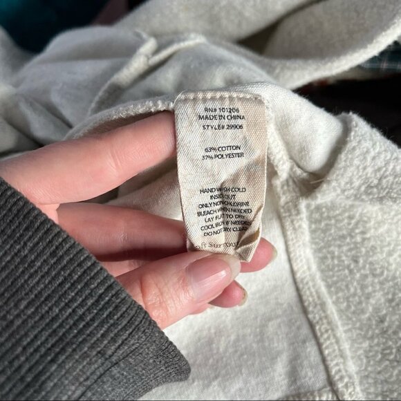 Soft Surroundings Cuddle Pullover Cream - Picture 7 of 7